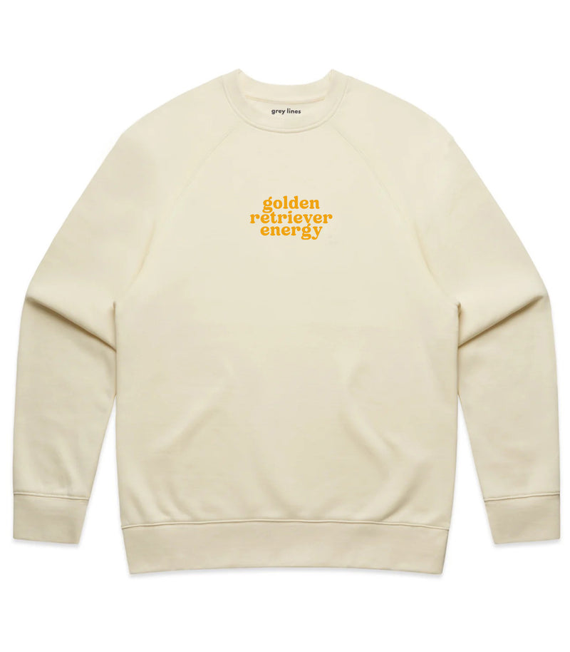 Golden Retriever Energy (Oversized Sweatshirt)