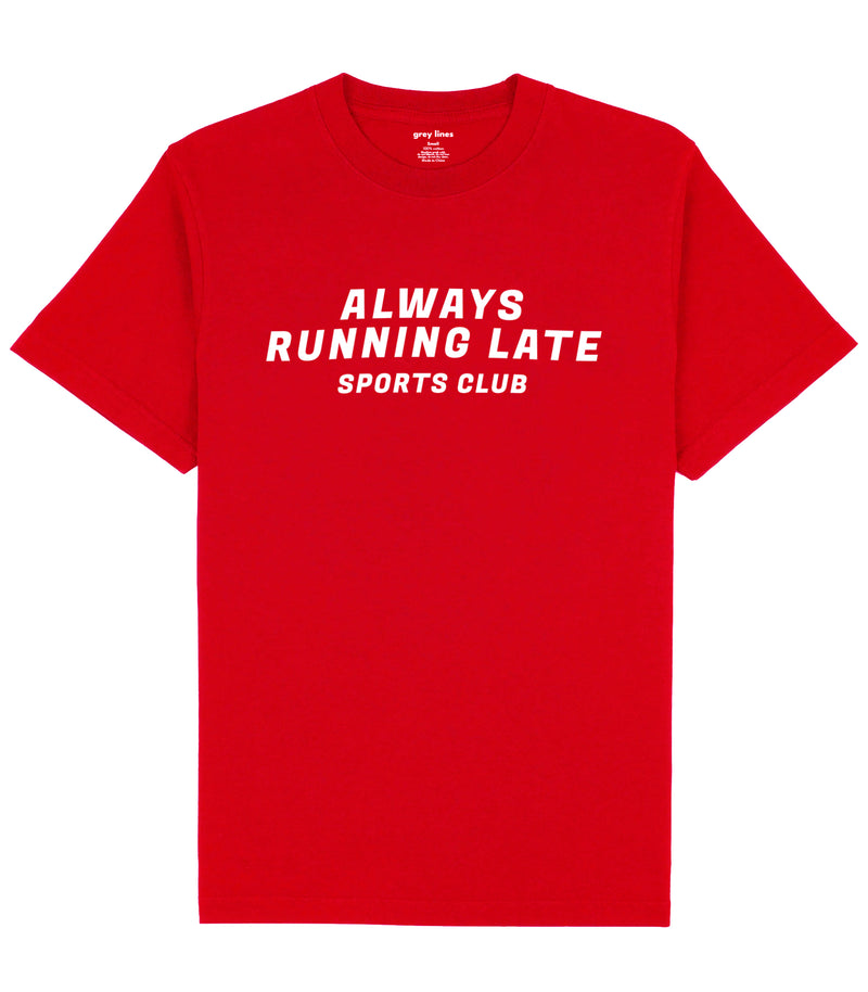 Always Running Late Oversized Tee