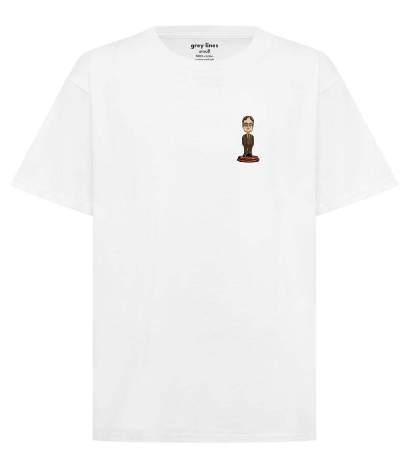 Dwight Bobblehead (Unisex Tee)