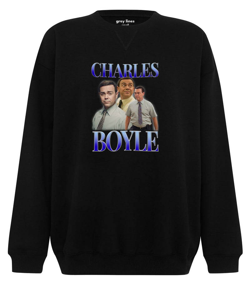 Charles Boyle Commemorative (Oversized Sweatshirt)