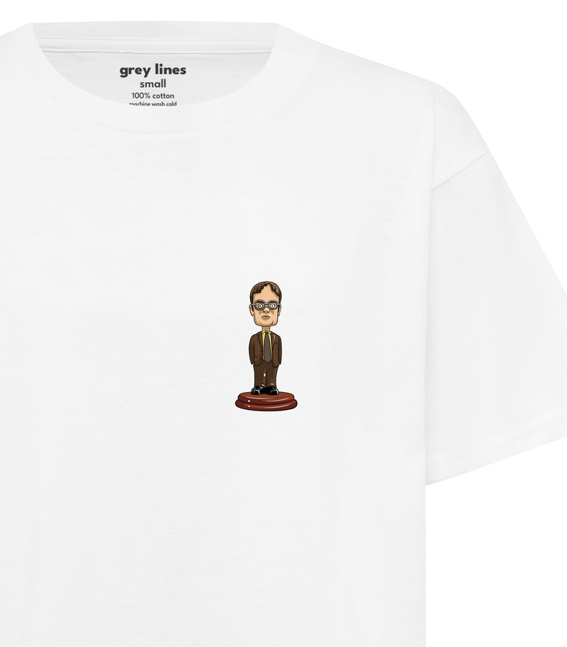 Dwight Bobblehead (Unisex Tee)