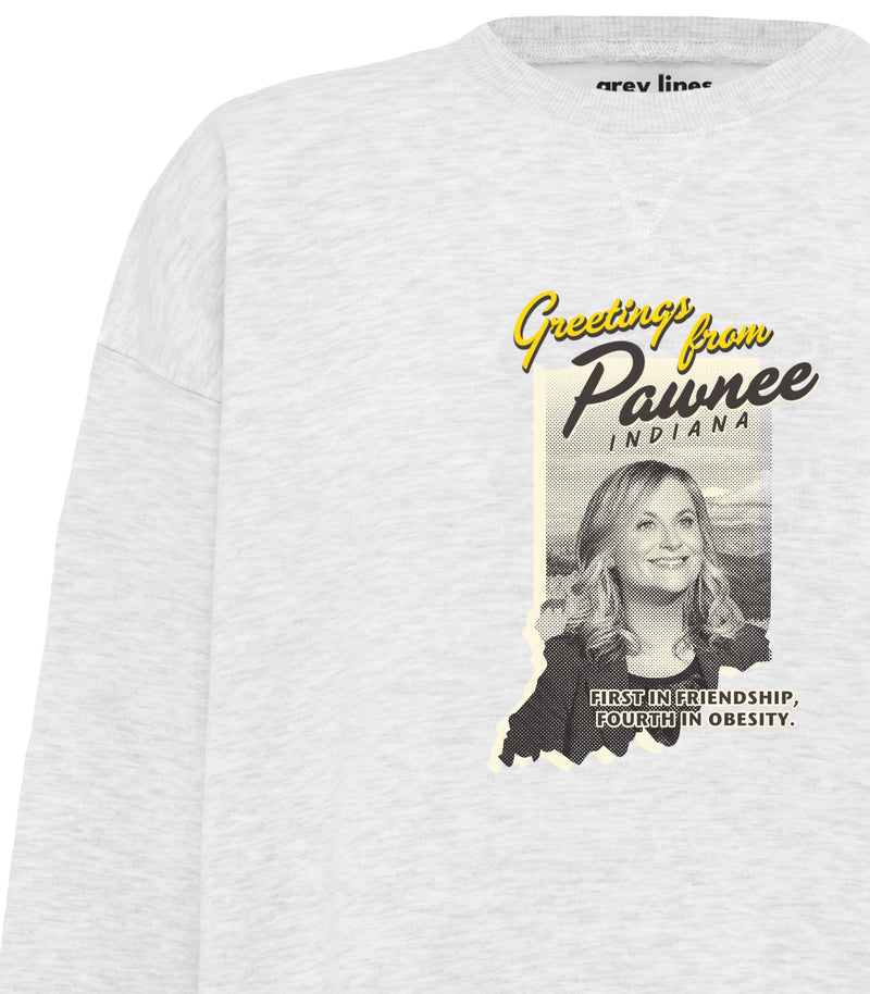 Greetings From Pawnee (Oversized Sweatshirt)