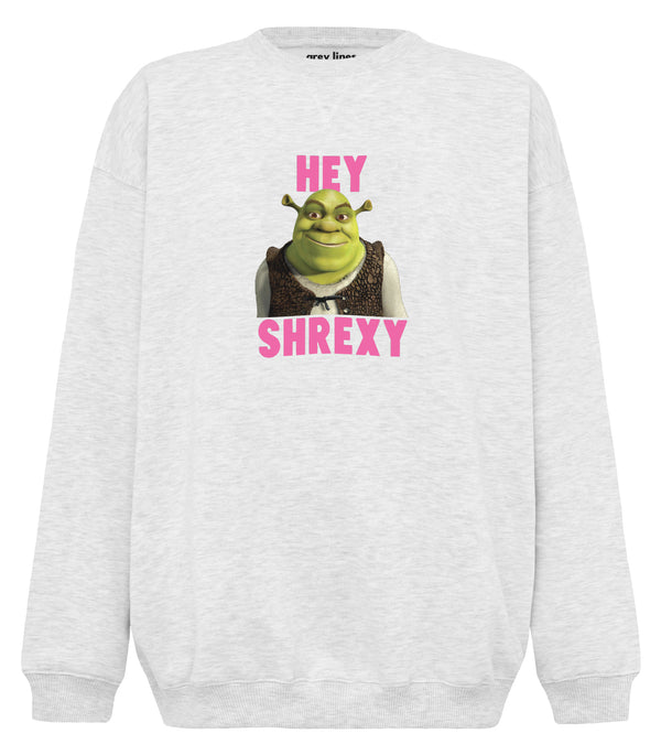 Hey Shrexy (Oversized Sweatshirt)