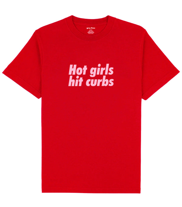 Hot Girls Hit Curbs Oversized Tee