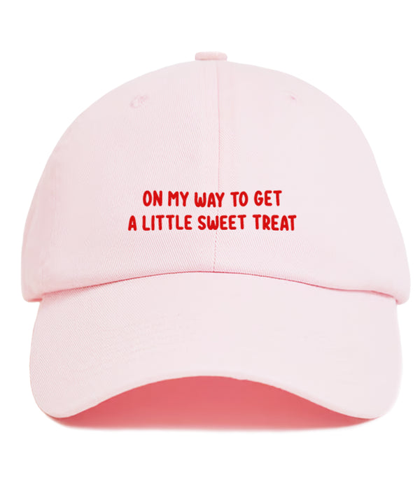 PRE-ORDER: On My Way To Get A Little Sweet Treat Cotton Hat (Shipping in 3-4 weeks)