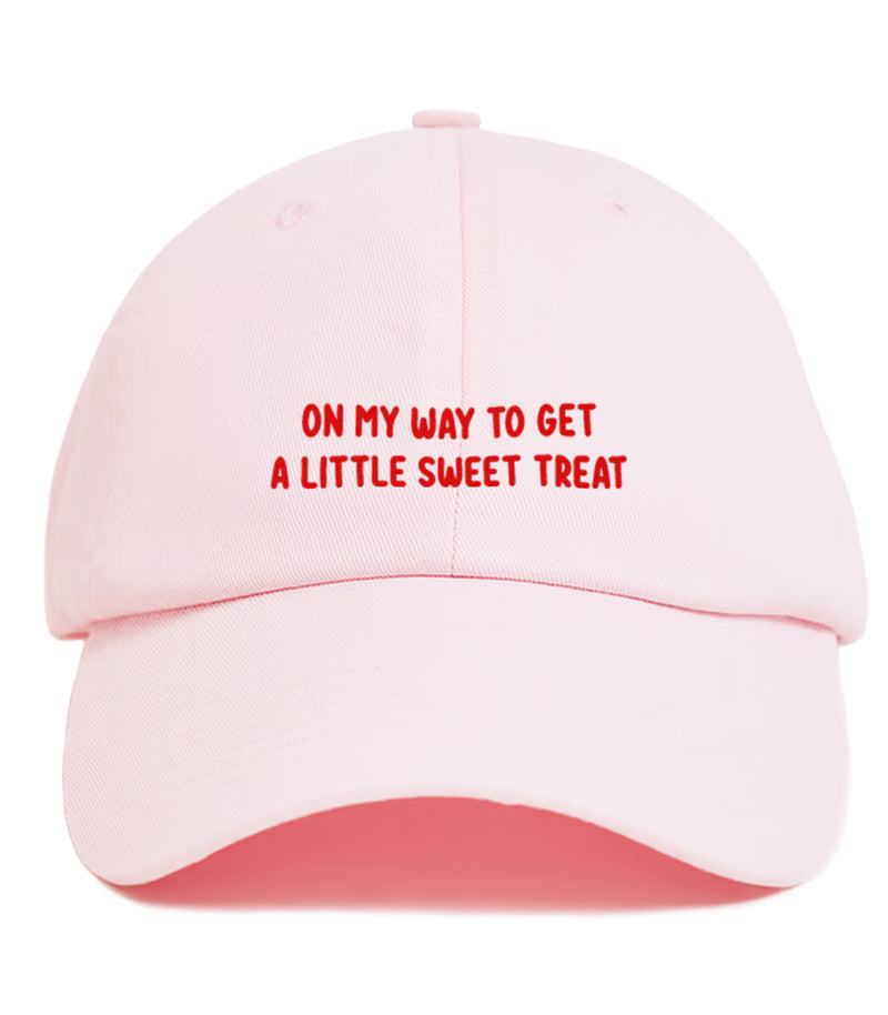 PRE-ORDER: On My Way To Get A Little Sweet Treat Cotton Hat (Shipping in 2-3 weeks)