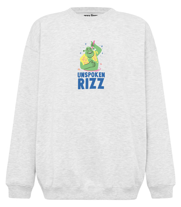 Unspoken Rizz (Oversized Sweatshirt)