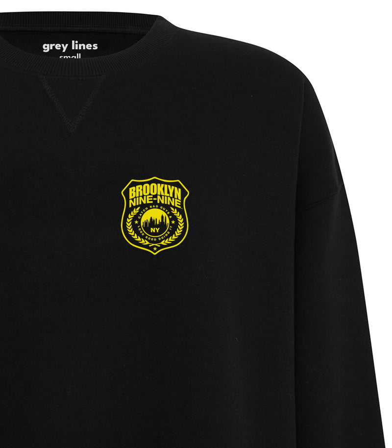 Brooklyn Nine-Nine Badge (Oversized Sweatshirt)